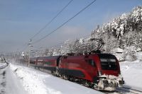railjet im Winter (c) OeBB