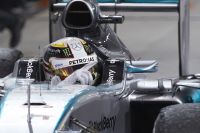 Hamilton (c) Mercedes AMG F1